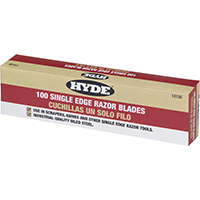 RAZOR SINGLE EDGE BLADE 100PK