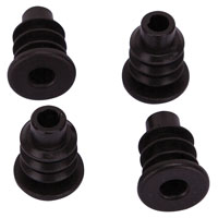 BLACK FURNITURE SOCKET 4PACK