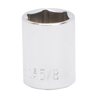 SOCKET STD 5/8INX6PT 3/8DR