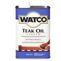 WATCO A67141 Teak Oil Finish, Liquid, 1 qt, Can