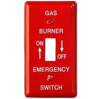 C976T REC EMERG SWITCH PLATE