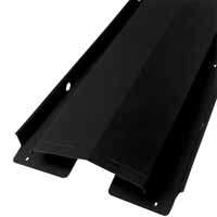 RIDGE VENT 10FT BLACK METAL