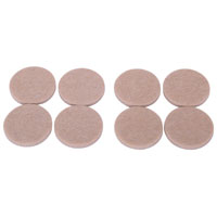 PADS ROUND FELT HD1-1/2IN BEGE