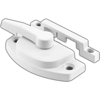 WHITE VINYL WINDOW SASH LOCK