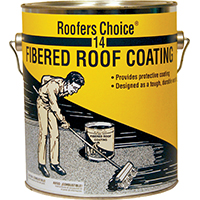 Henry Roofers Choice Series RC014042 Roof Coating, Black, 3.76 L, Liquid