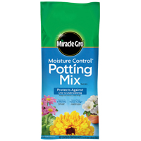 Miracle-Gro Moisture Control 75552300 Potting Mix, Solid, 2 cu-ft Bag