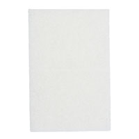 66261045600 6X9 HAND PAD WHITE