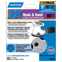 SANDING DISC H/L 5IN 80GRIT