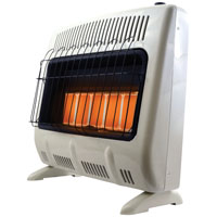 VENTLESS HEATER 30K 5PLAQUE LP