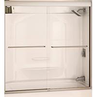 TUBDOOR AURA 60 CLEAR/NICKEL