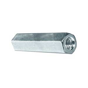 NUT COUPLING 1/2" ZINC