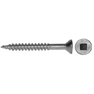 SCREW WOOD #8 X 2-1/2" FH ZINC