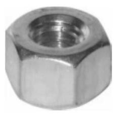 4PK     3/8-16  S/S HEX NUTS