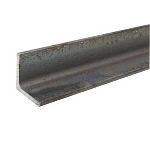 1"X48"   STEEL ANGLE IRON -BLACK
