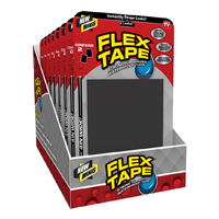 Flex Seal TFSBLKMINI Flex Tape, 5 ft L, 4 in W, Black