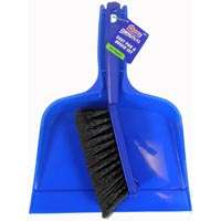 QUI-402 8 DUSTPAN/BRUSH SET BLUE