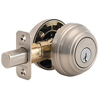2-CYL DEADBOLT SMT SATIN NICKL