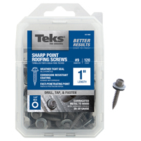 21400 TEKS ROOFING SCREWS 9X1