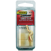 61407 CABLE CLIP ADHESIVE 1/4