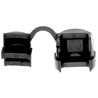 CORD PROTECTOR NYLON BLK