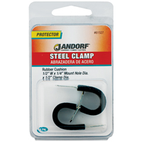 JAN-61527 CLAMP STL RUBBER 1/2