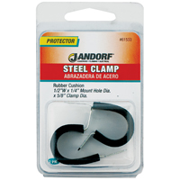 JAN-61533 CLAMP STL RUBBER 5/8