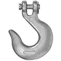 Campbell T9401824 Clevis Slip Hook, 1/2 in, 9200 lb Working Load, 43 Grade,