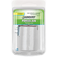 JAN-60579 SOCKET PORCELAIN MED W