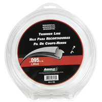  ARNOLD WLS-195 Trimmer Line, 0.095 in Dia, Nylon