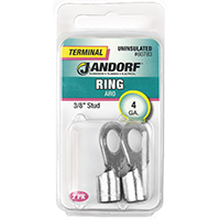 JAN-60783 TERM RING UNI 3/8 4AWG