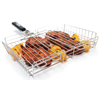65070 DELUXE SS GRILL BASKET