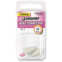 JAN-60813 TERM WIRE CON 18GA WHT