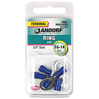 JAN-60909 TERM RING 16-14 3/8 BL