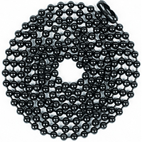 60371 CHAIN BEAD NO 6 3FT BLK