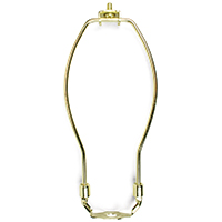 HARP 8INCH POLISHED BRASS