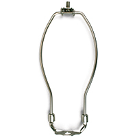 60124 HARP 8IN BRUSHED PEWTER