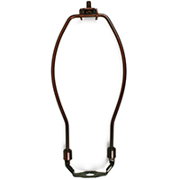 60127 HARP 8IN ANTIQUE BRONZE