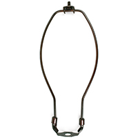 60128 HARP 10IN ANTIQUE BRON