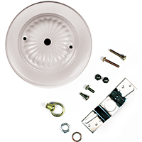 KIT CANOPY 5IN WHITE FIN