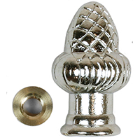 60105 REDUCER FINIAL ACORN NIC