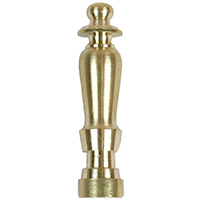 2" BRS Spindle Finial