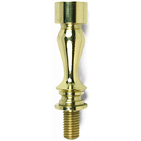 60119 RISER SHADE 1-1/2IN BRS