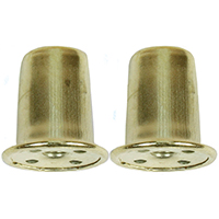 2PK1"BRS Top Hat Finial