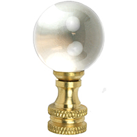 60112 FINIAL GLSS BALL 1-7/8IN