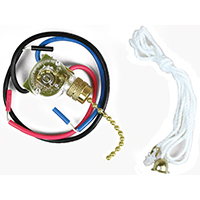 SWITCH FAN/LGT 3SPD/3W W/LEADS