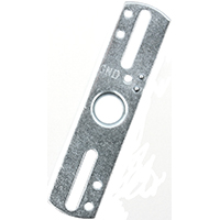 60208 CROSSBAR 4IN FLAT 1/4IP