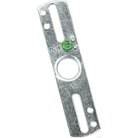60209 CROSSBAR 4IN FLAT 3/8 IP