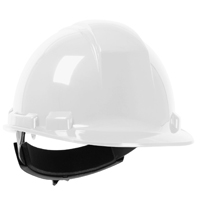 WHITE HARD HAT W/SUSPENSION