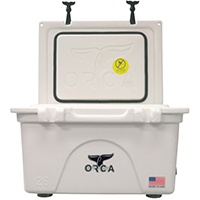ORCA COOLER 26 QT WHT INSULATED