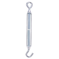 TURNBUCKLE 3/8X15 ZNC HK/EYE